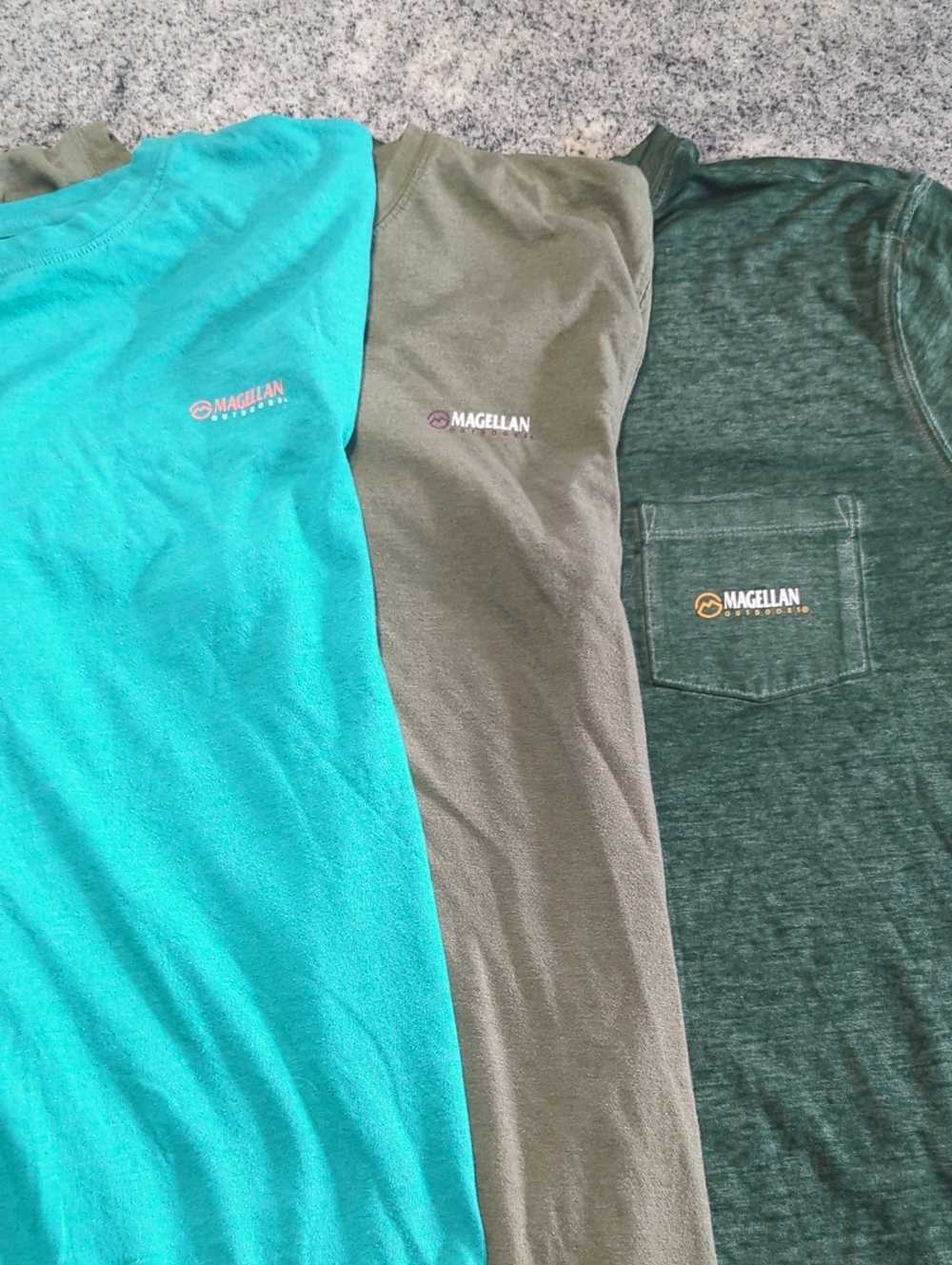 Magellan Womens Lot of 3 Fishing Shirts Gorpcore Outdoor Hiking Boyfriend Large